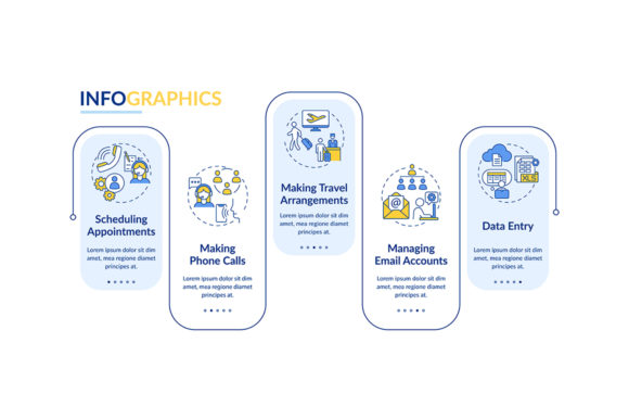 Administrative Management Infographic: Graphics for Editorial Excellence