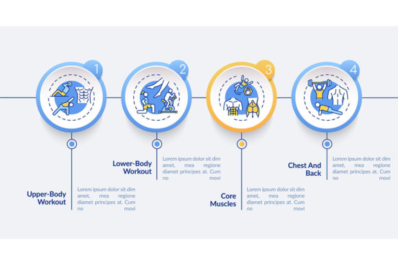 Exercising Types Vector Infographic