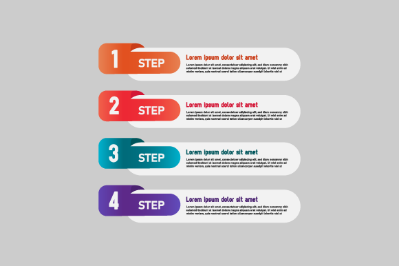 Infographic Design Element Banner