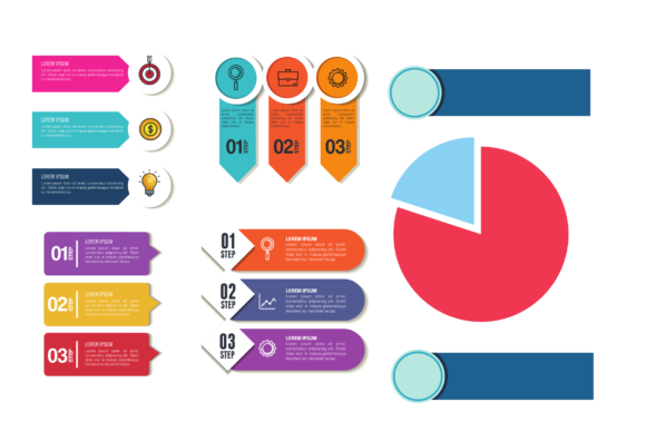 Infographic Element Collection 2: Graphics for Business Projects