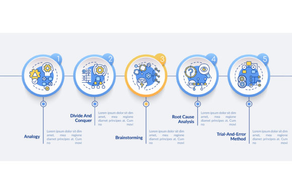 Problem Solving Strategies Infographic